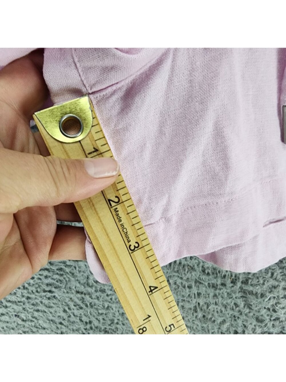 Gap Shorts Womens XXL Pink Linen Blend High Rise Drawstring - Picture 5 of 11